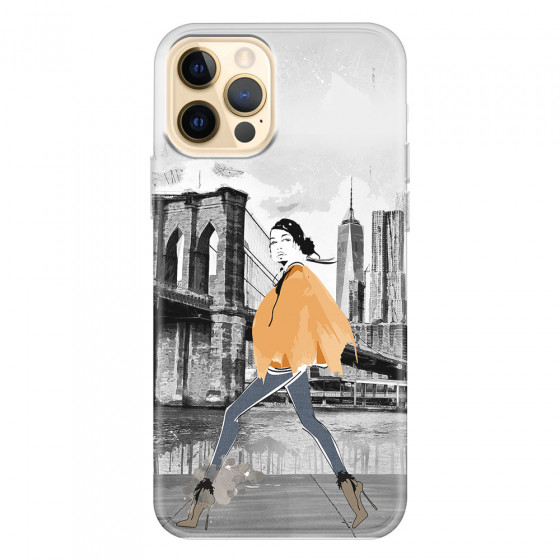 APPLE - iPhone 12 Pro - Soft Clear Case - The New York Walk