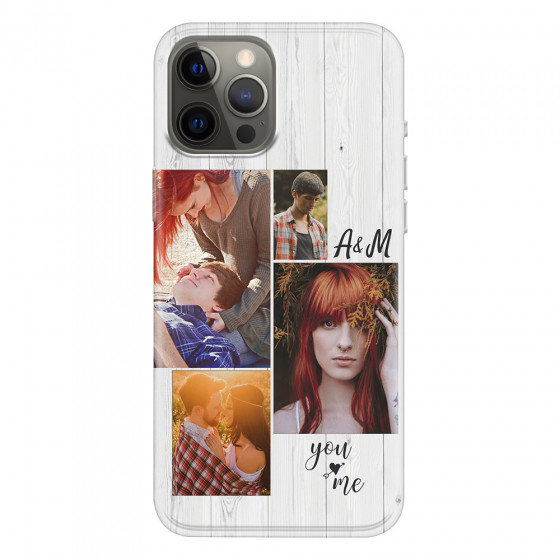 APPLE - iPhone 12 Pro Max - Soft Clear Case - Love Arrow Memories
