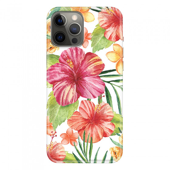 APPLE - iPhone 12 Pro Max - Soft Clear Case - Tropical Vibes