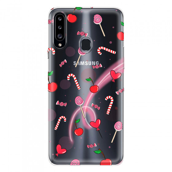 SAMSUNG - Galaxy A20S - Soft Clear Case - Candy Clear