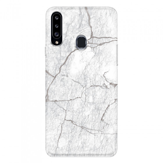 SAMSUNG - Galaxy A20S - Soft Clear Case - Pure Marble Collection II.