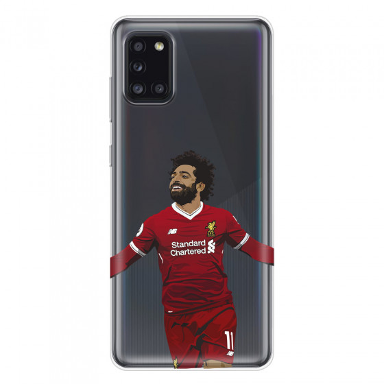 SAMSUNG - Galaxy A31 - Soft Clear Case - For Liverpool Fans