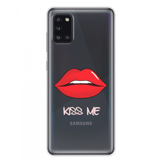 SAMSUNG - Galaxy A31 - Soft Clear Case - Kiss Me Light