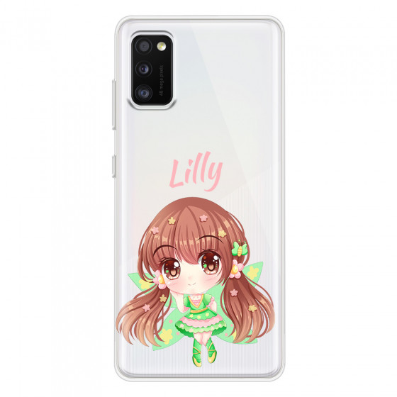 SAMSUNG - Galaxy A41 - Soft Clear Case - Chibi Lilly