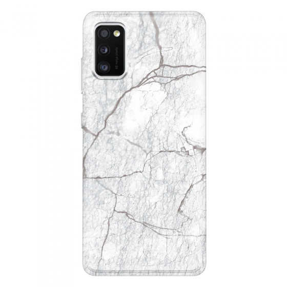 SAMSUNG - Galaxy A41 - Soft Clear Case - Pure Marble Collection II.