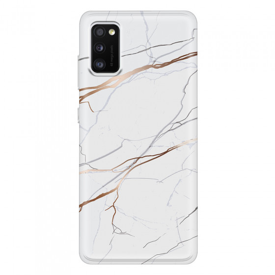 SAMSUNG - Galaxy A41 - Soft Clear Case - Pure Marble Collection IV.