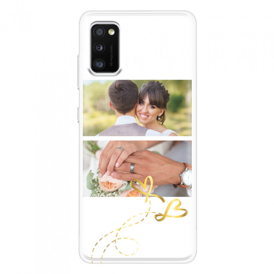 SAMSUNG - Galaxy A41 - Soft Clear Case - Wedding Day