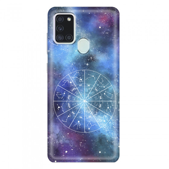 SAMSUNG - Galaxy A21S - Soft Clear Case - Zodiac Constelations