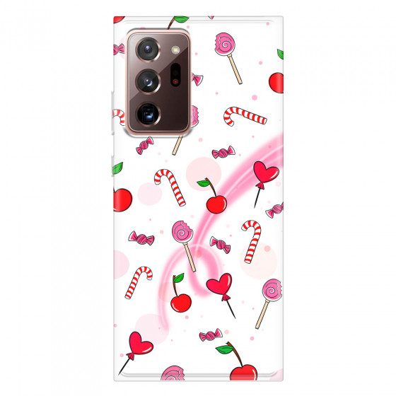 SAMSUNG - Galaxy Note20 Ultra - Soft Clear Case - Candy White