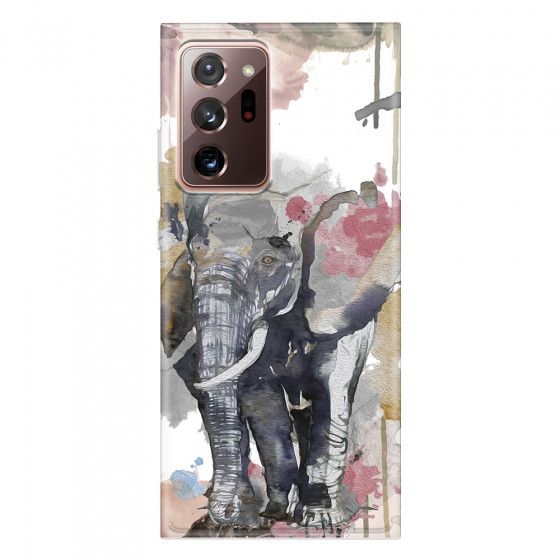 SAMSUNG - Galaxy Note20 Ultra - Soft Clear Case - Elephant