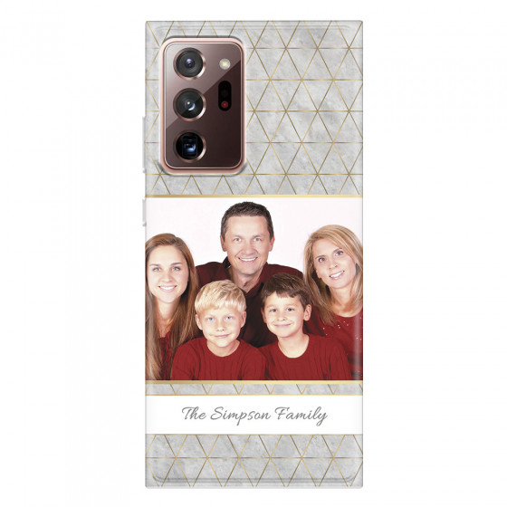 SAMSUNG - Galaxy Note20 Ultra - Soft Clear Case - Happy Family