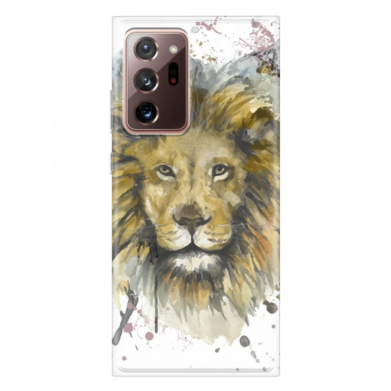 SAMSUNG - Galaxy Note20 Ultra - Soft Clear Case - Lion