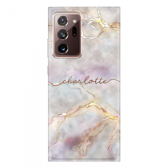 SAMSUNG - Galaxy Note20 Ultra - Soft Clear Case - Marble Rootage
