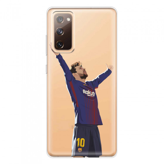 SAMSUNG - Galaxy S20 FE - Soft Clear Case - For Barcelona Fans
