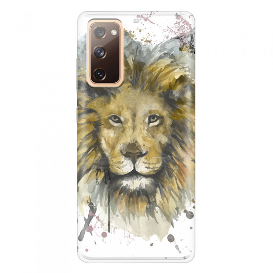SAMSUNG - Galaxy S20 FE - Soft Clear Case - Lion