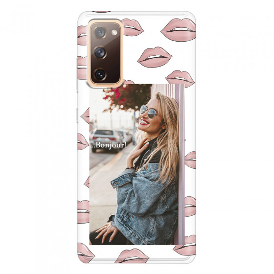 SAMSUNG - Galaxy S20 FE - Soft Clear Case - Teenage Kiss Phone Case