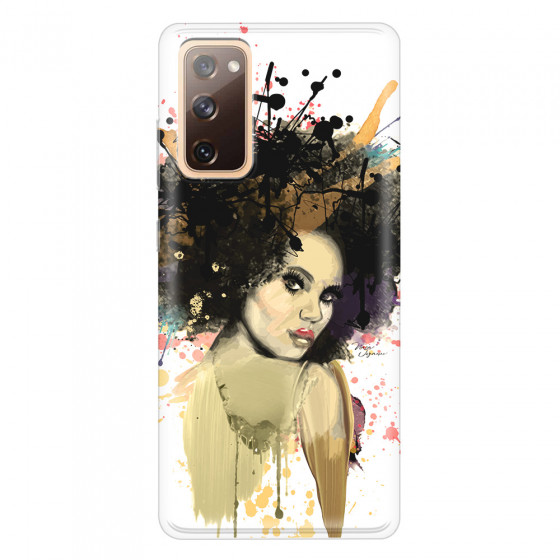 SAMSUNG - Galaxy S20 FE - Soft Clear Case - We love Afro