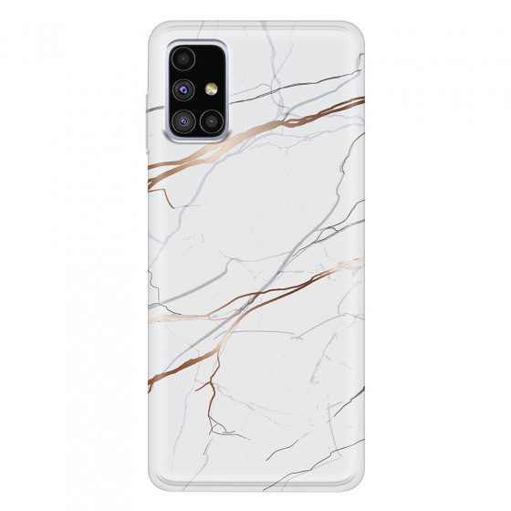 SAMSUNG - Galaxy M51 - Soft Clear Case - Pure Marble Collection IV.