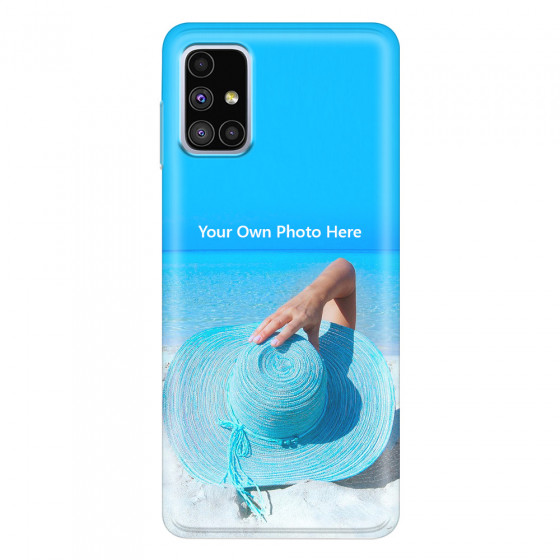 SAMSUNG - Galaxy M51 - Soft Clear Case - Single Photo Case