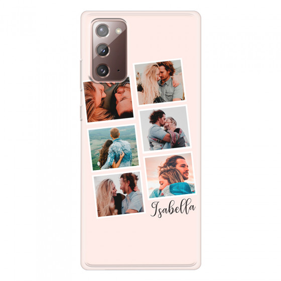 SAMSUNG - Galaxy Note20 - Soft Clear Case - Isabella