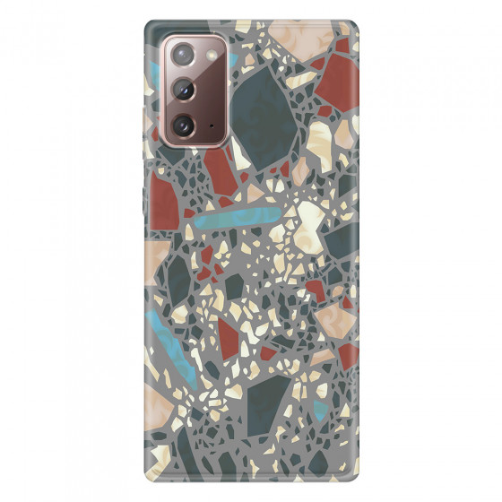 SAMSUNG - Galaxy Note20 - Soft Clear Case - Terrazzo Design X