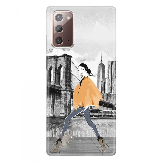 SAMSUNG - Galaxy Note20 - Soft Clear Case - The New York Walk