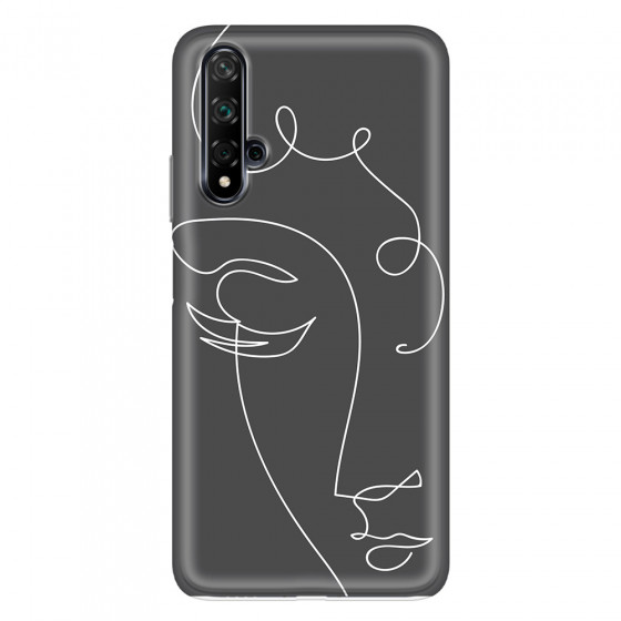 HUAWEI - Nova 5T - Soft Clear Case - Light Portrait in Picasso Style