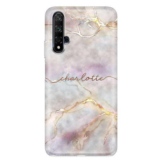 HUAWEI - Nova 5T - Soft Clear Case - Marble Rootage