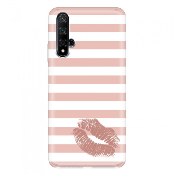 HUAWEI - Nova 5T - Soft Clear Case - Pink Lipstick