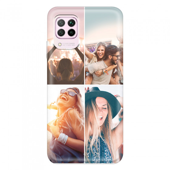 HUAWEI - P40 Lite - Soft Clear Case - Collage of 4