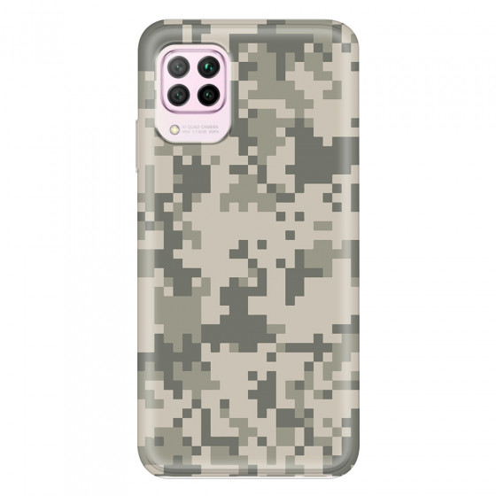 HUAWEI - P40 Lite - Soft Clear Case - Digital Camouflage