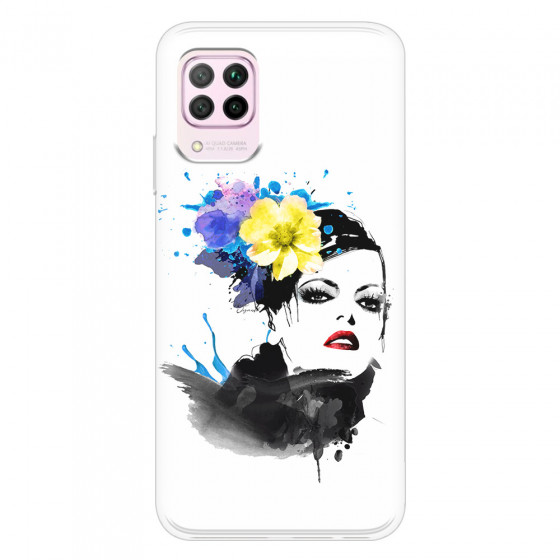 HUAWEI - P40 Lite - Soft Clear Case - Floral Beauty