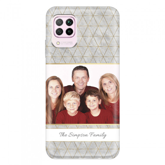 HUAWEI - P40 Lite - Soft Clear Case - Happy Family