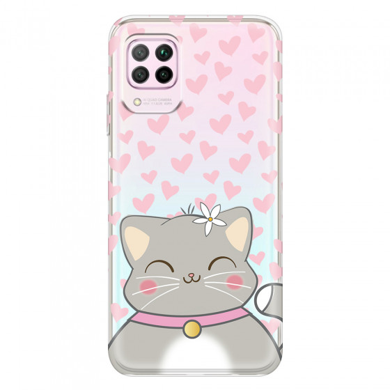 HUAWEI - P40 Lite - Soft Clear Case - Kitty