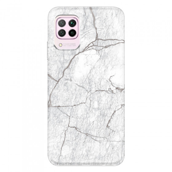 HUAWEI - P40 Lite - Soft Clear Case - Pure Marble Collection II.