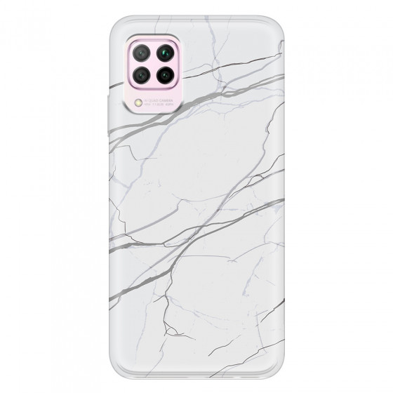 HUAWEI - P40 Lite - Soft Clear Case - Pure Marble Collection V.