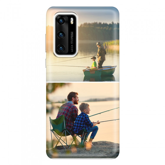 HUAWEI - P40 - Soft Clear Case - Collage of 2
