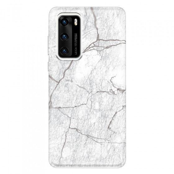 HUAWEI - P40 - Soft Clear Case - Pure Marble Collection II.