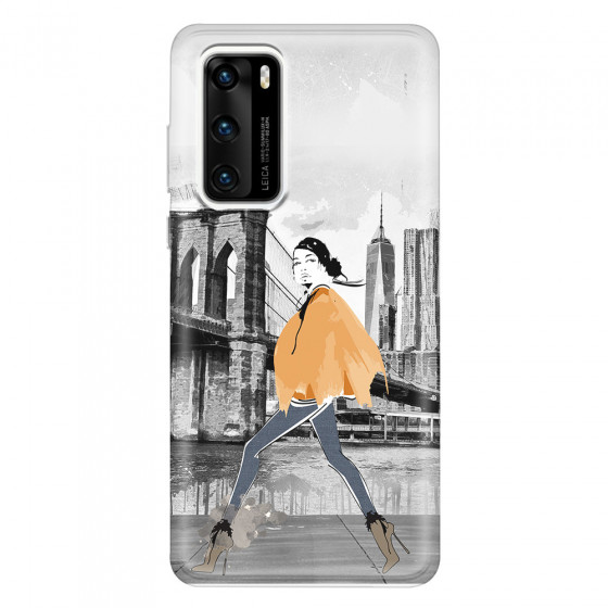 HUAWEI - P40 - Soft Clear Case - The New York Walk