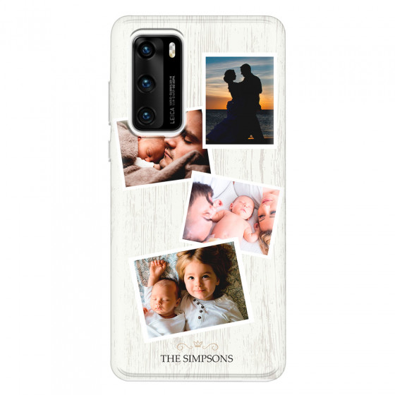 HUAWEI - P40 - Soft Clear Case - The Simpsons