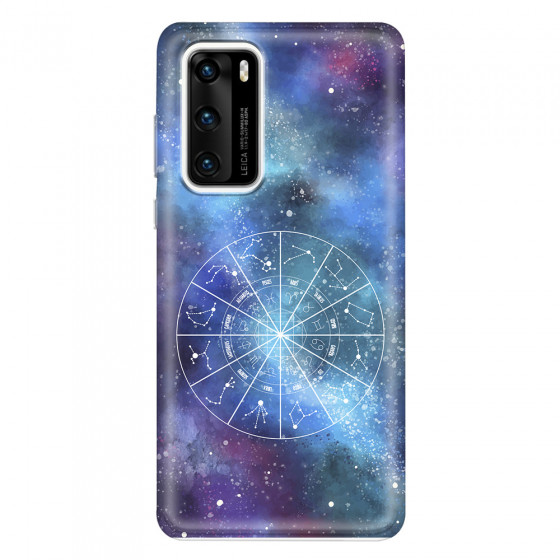 HUAWEI - P40 - Soft Clear Case - Zodiac Constelations