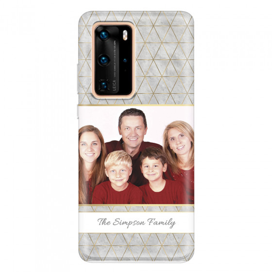 HUAWEI - P40 Pro - Soft Clear Case - Happy Family