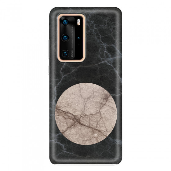 HUAWEI - P40 Pro - Soft Clear Case - Pure Marble Collection VII.