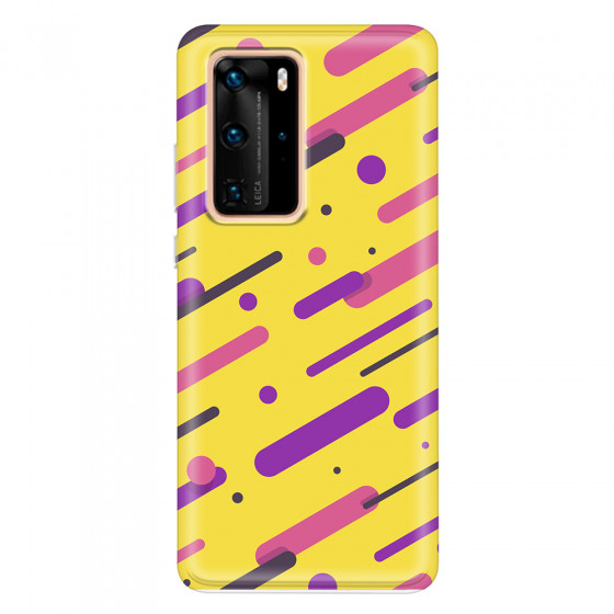 HUAWEI - P40 Pro - Soft Clear Case - Retro Style Series VIII.