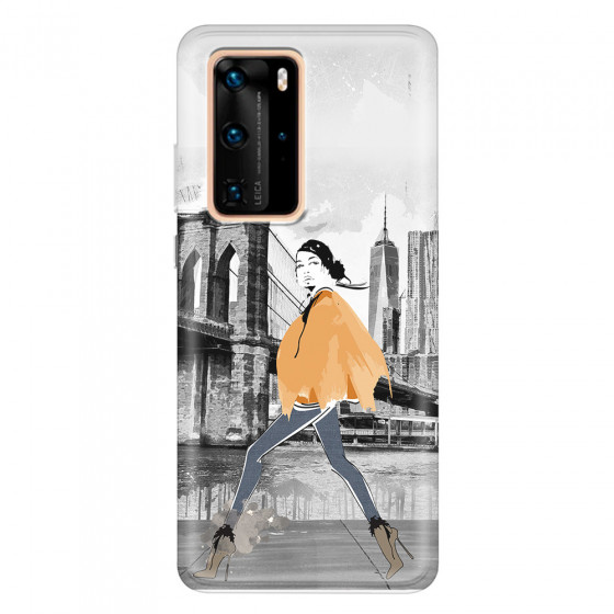 HUAWEI - P40 Pro - Soft Clear Case - The New York Walk