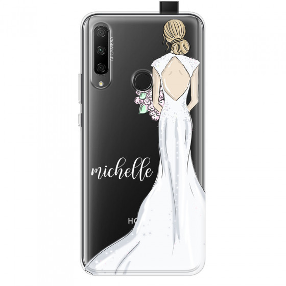 HONOR - Honor 9X - Soft Clear Case - Bride To Be Blonde