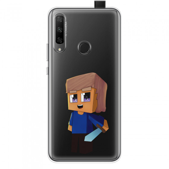 HONOR - Honor 9X - Soft Clear Case - Clear Sword Kid