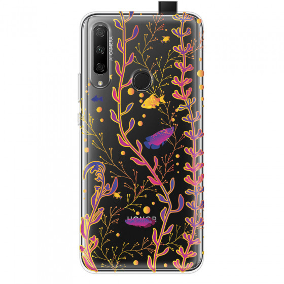 HONOR - Honor 9X - Soft Clear Case - Clear Underwater World