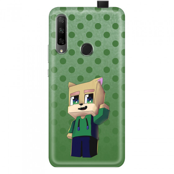 HONOR - Honor 9X - Soft Clear Case - Green Fox Player