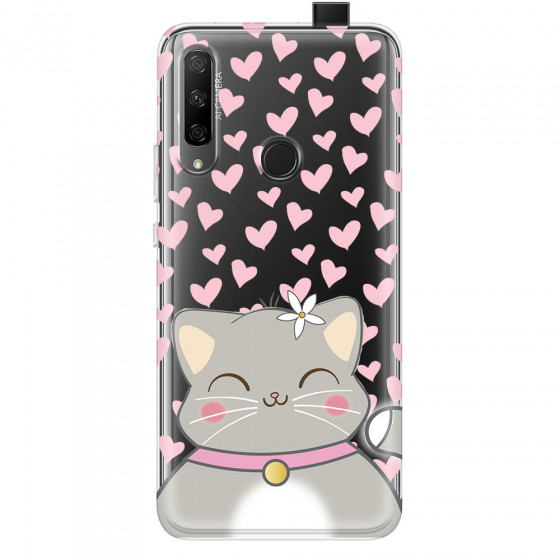 HONOR - Honor 9X - Soft Clear Case - Kitty